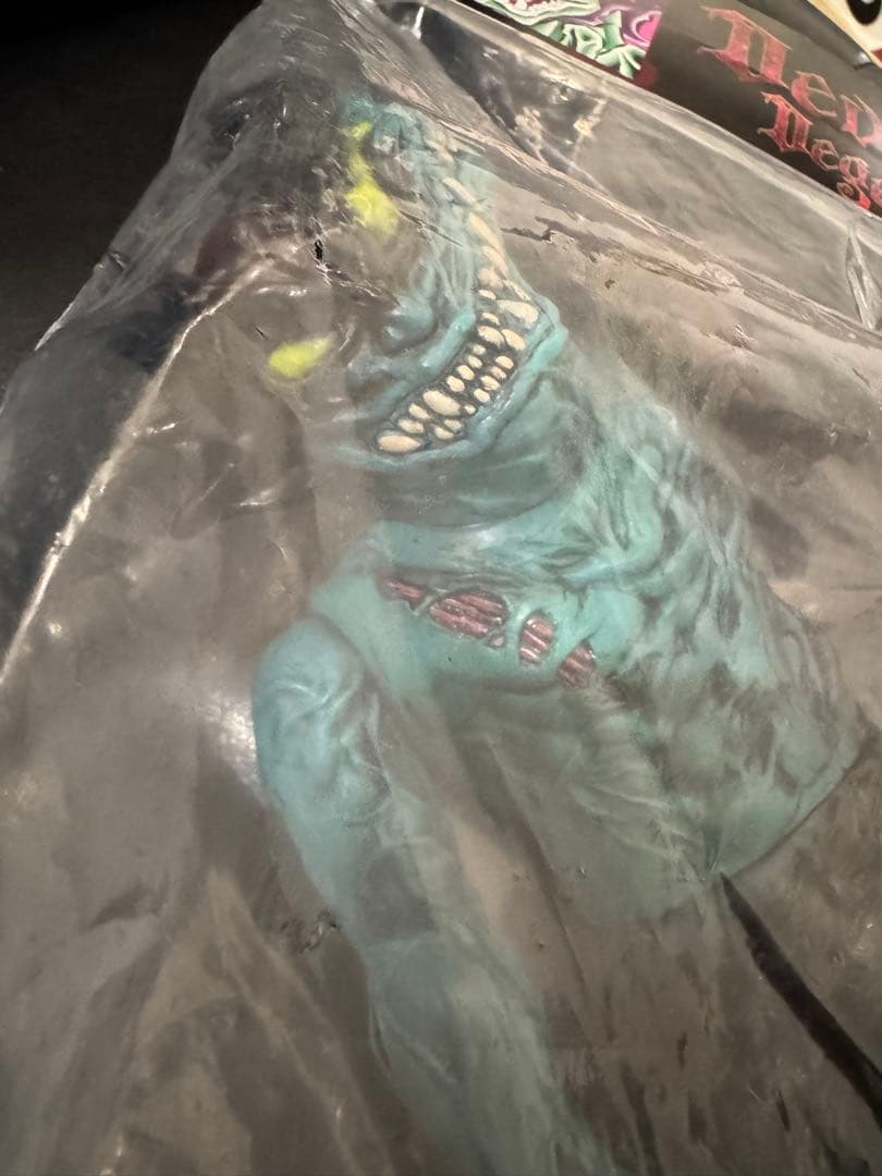 暗黒エンターテイメント デビルマン ソフビ DEVILMAN 1stカラー