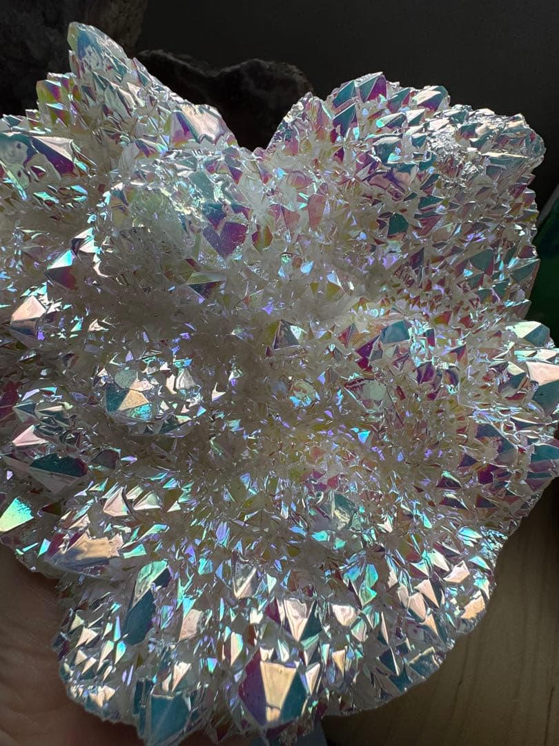 Special SALE！ 22000→17000円オーラ水晶 BIGハート