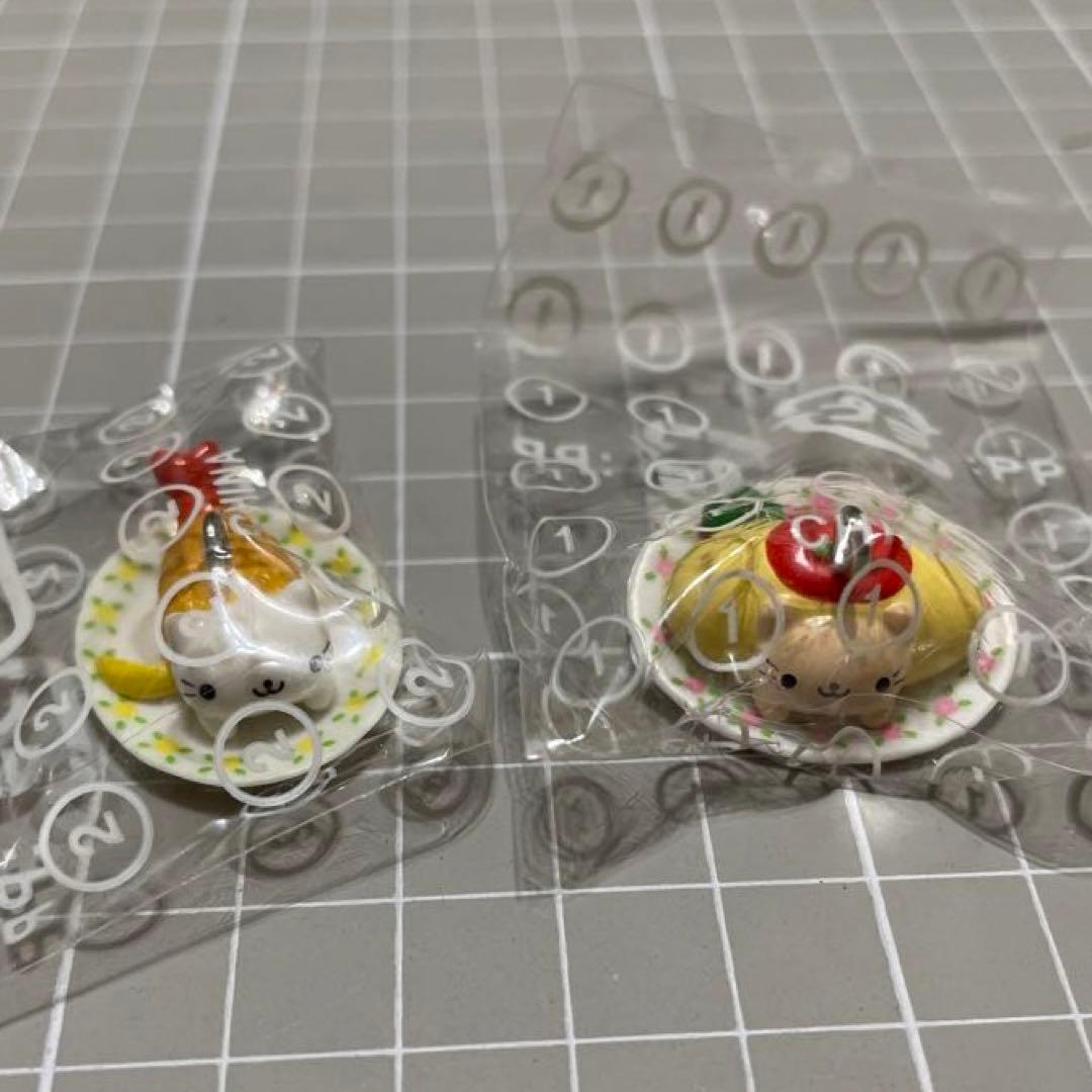 新品未開封】にゃんにゃんにゃんこ にゃんこレストラン マスコット【2