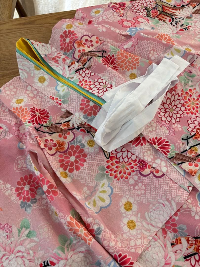 【最終値下げ一度着用のみ】キャサリンコテージ　七五三　3歳　うさぎの花飾り付き