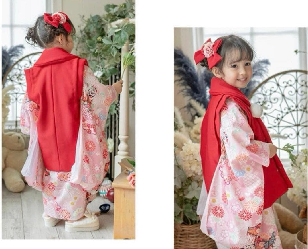 【最終値下げ一度着用のみ】キャサリンコテージ　七五三　3歳　うさぎの花飾り付き