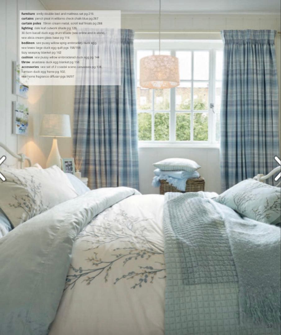 イギリス直輸入　旧ローラアシュレイ 刺繍掛け布団カバー＋枕カバー*2