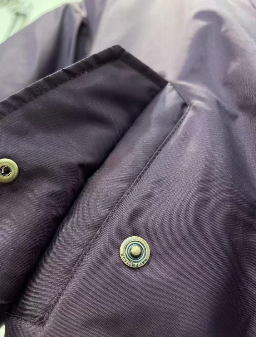 Balenciaga FW25パープル MA-1ジャケット