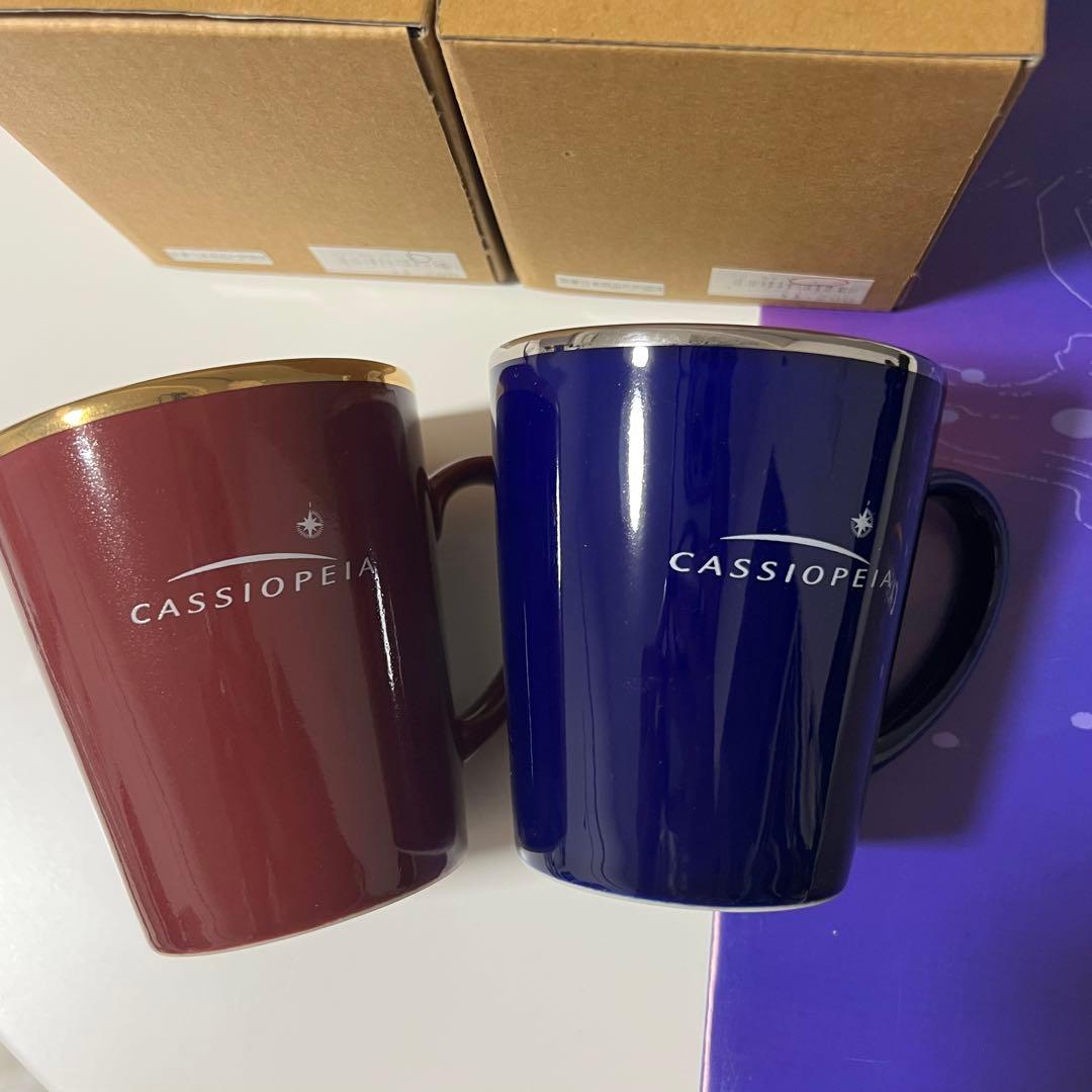 【寝台特急カシオペア】ノリタケ マグカップ&カタログ・未使用新品