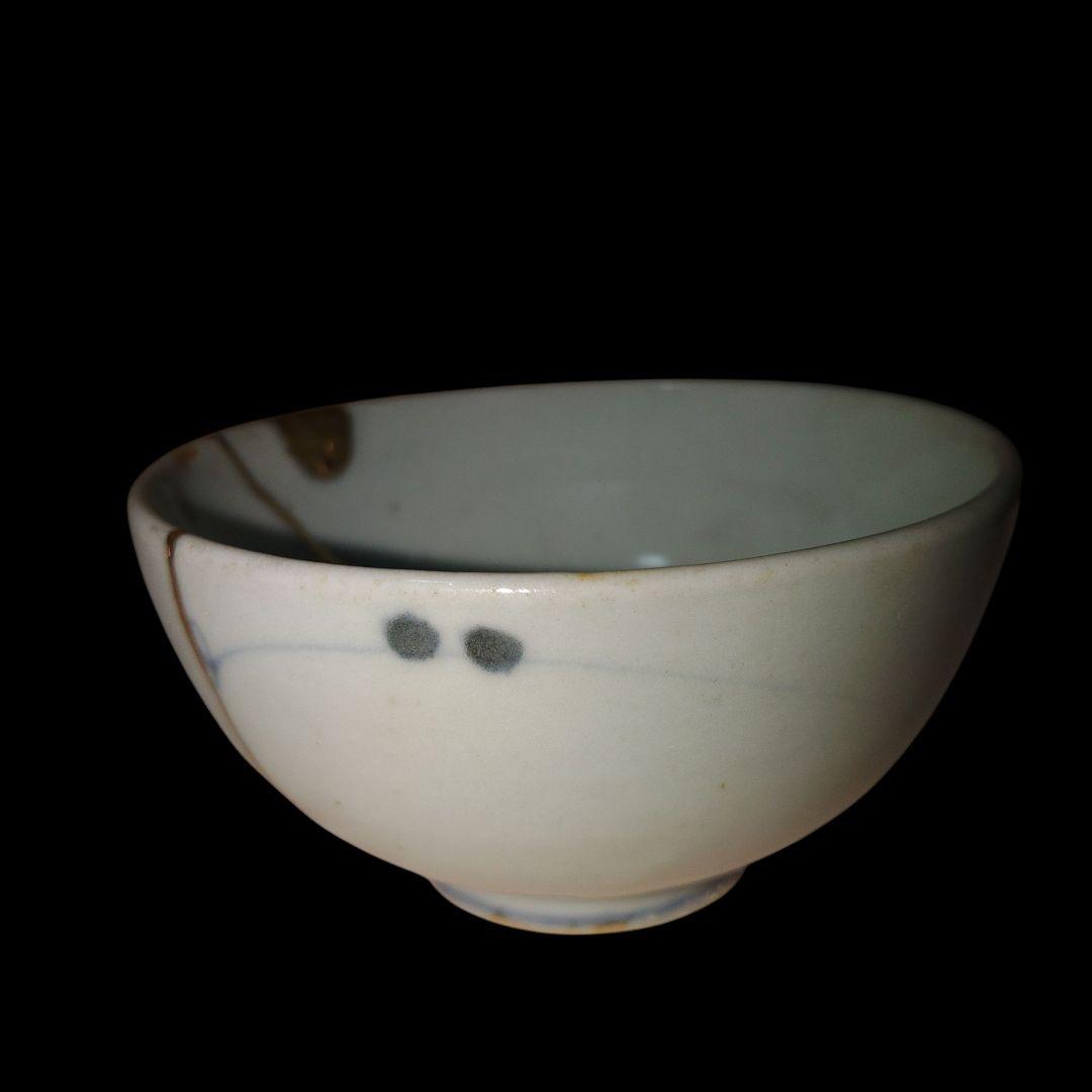 古伊万里 江戸時代 ナズナ文染付碗 くらわんか | 激安通販のイーサプライ