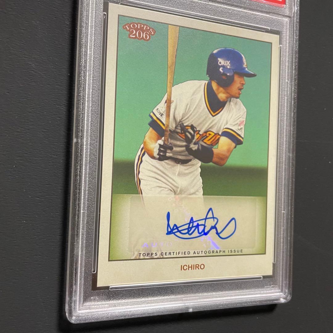 鑑定済 topps NPB イチロー 直筆サイン 25枚限定 PSA 10 - メルカリ