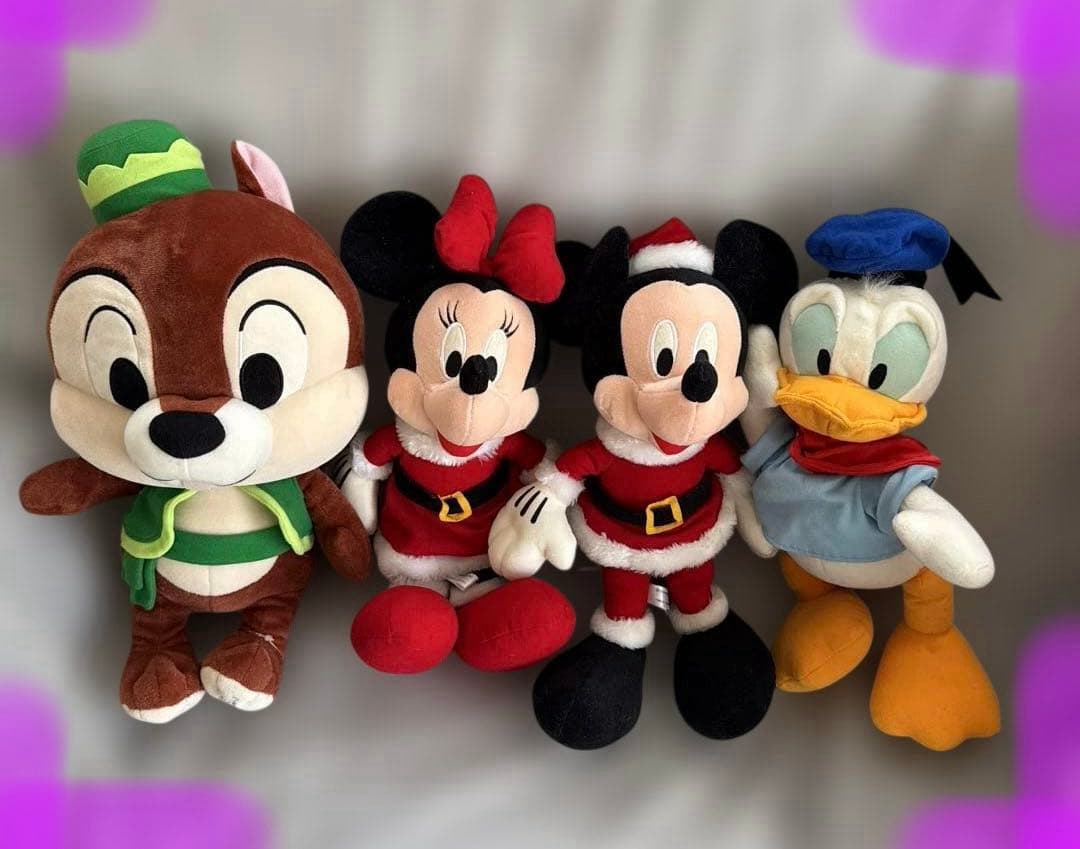 希少格安スタート】SEGAミッキー ミニークリスマスぬいぐるみサンタ