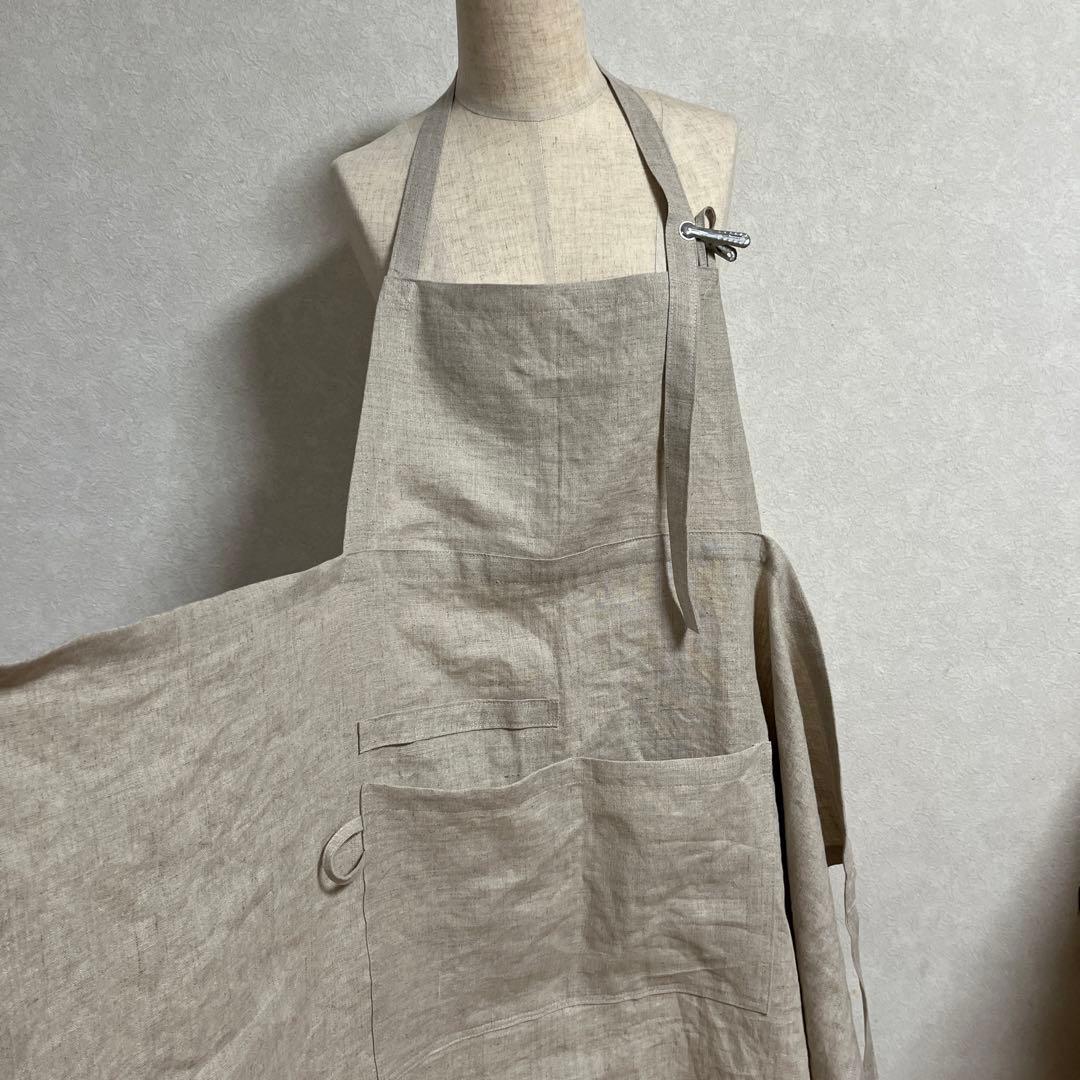 リネンエプロン☆リーノエリーナ　キャピタル　エシレ　アーツアンドサイエンス系