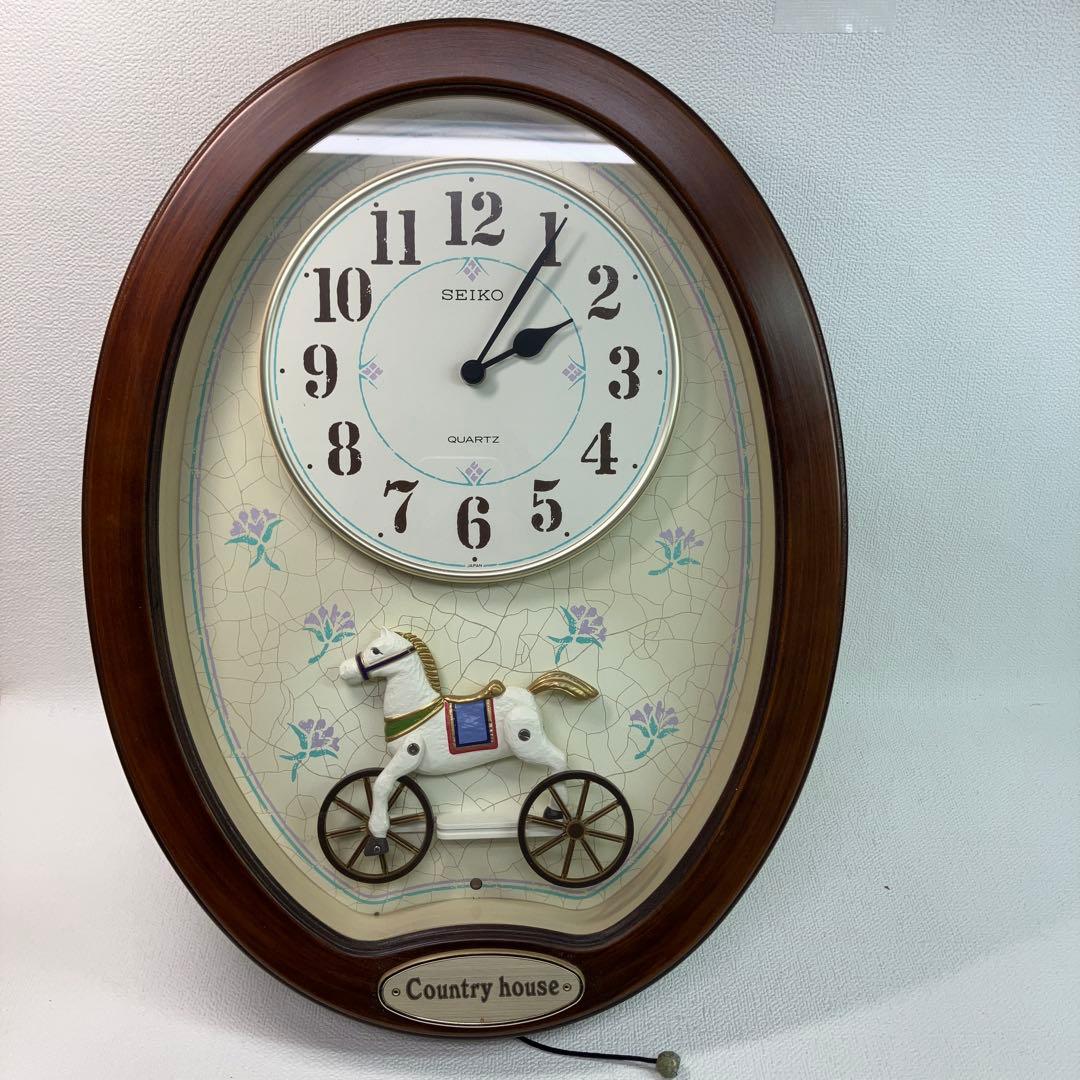 SEIKO からくり時計 RE510B 1991年製 クォーツ - メルカリ