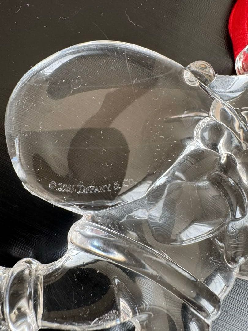 ◆お値下げ◆ティファニー　クリスマスオーナメント（クリスタル）