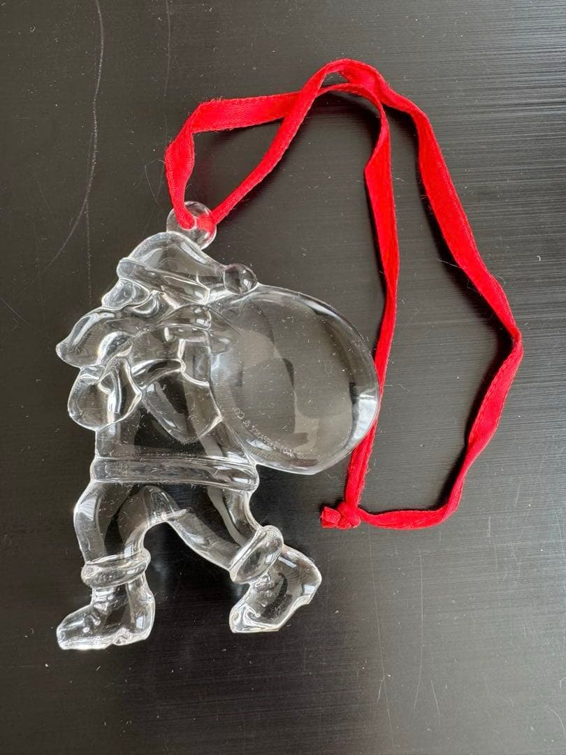 ◆お値下げ◆ティファニー　クリスマスオーナメント（クリスタル）