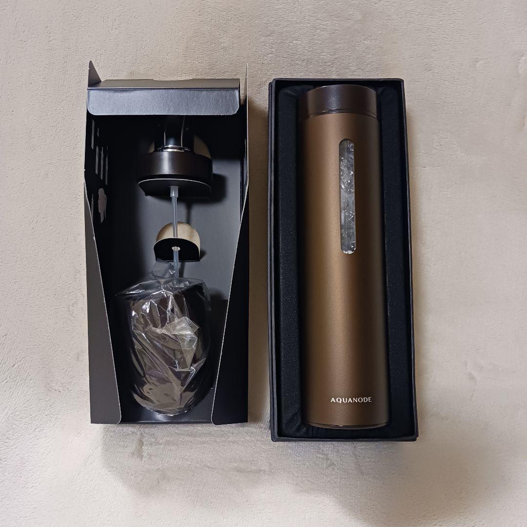 HB-V01+ACC 水素水生成器 AQUANODE（アクアノード） ブラウン - メルカリ