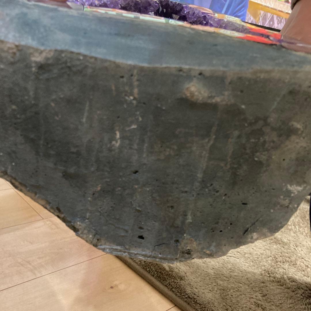 アメジスト　アメジストドーム　天然石　パワーストーン　土台付き　9.2kg