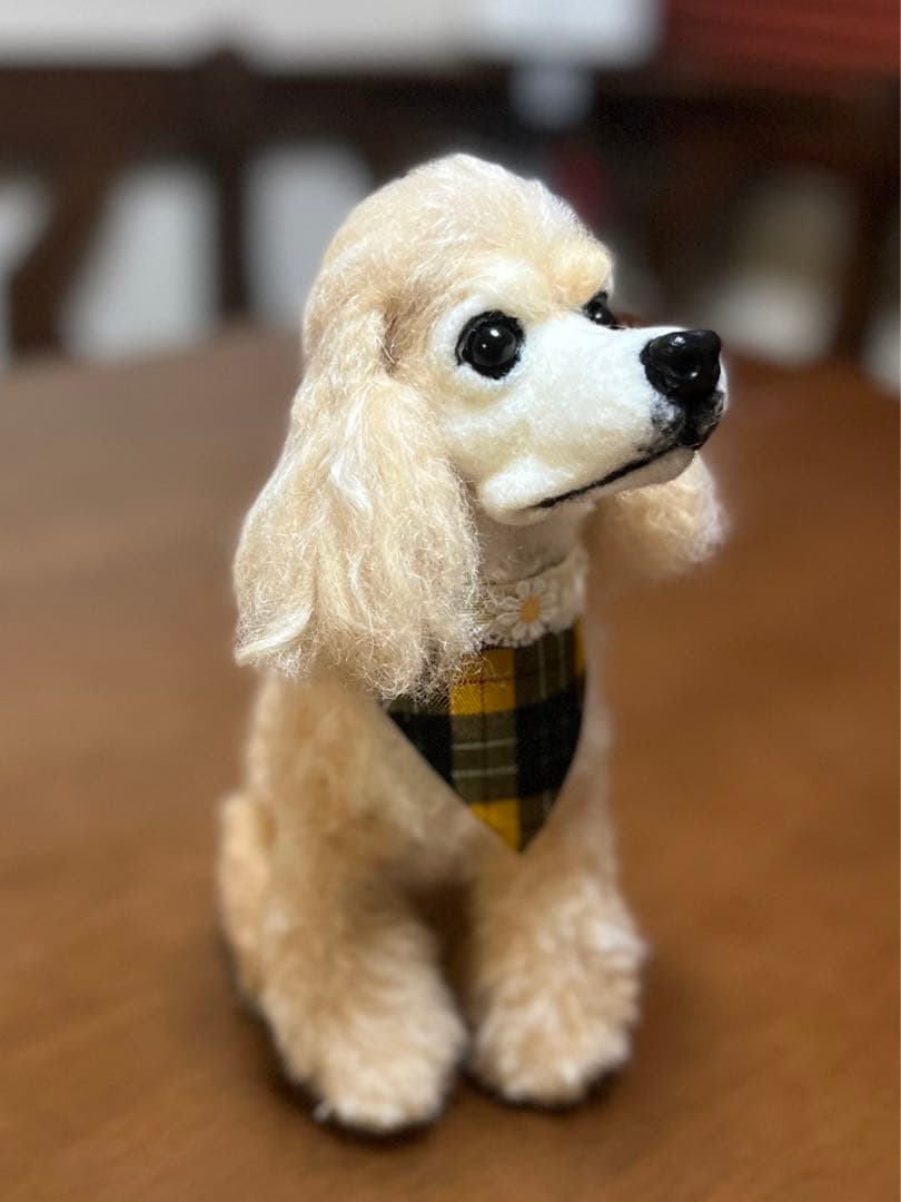 羊毛フェルト　アメリカンコッカースパニエル