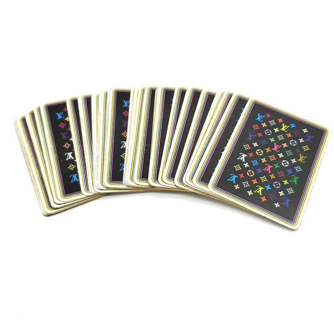 ルイヴィトン トランプ 2セット(未開封品、使用済み品) 白 黒 村上隆