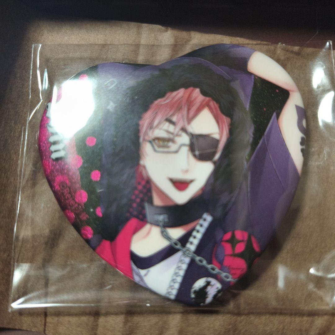 DIABOLIKLOVERS ハート缶バッジ 月浪シン - メルカリ