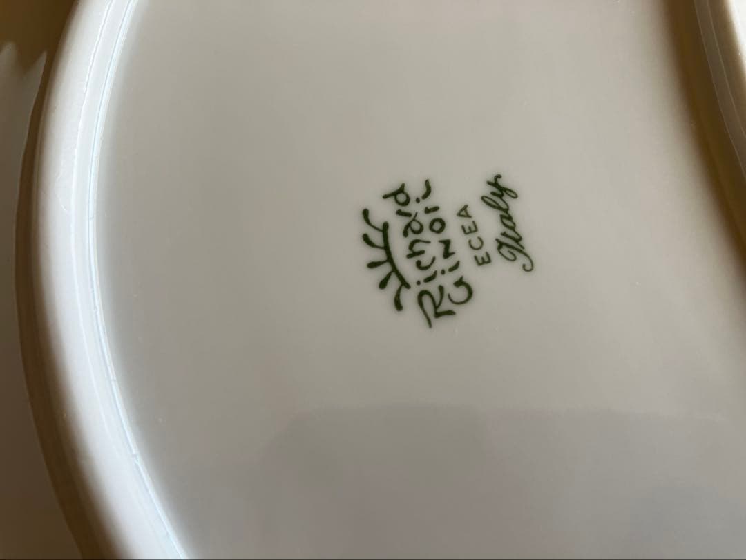 ジノリ　ベッキオホワイト　クレッセントディッシュ×5