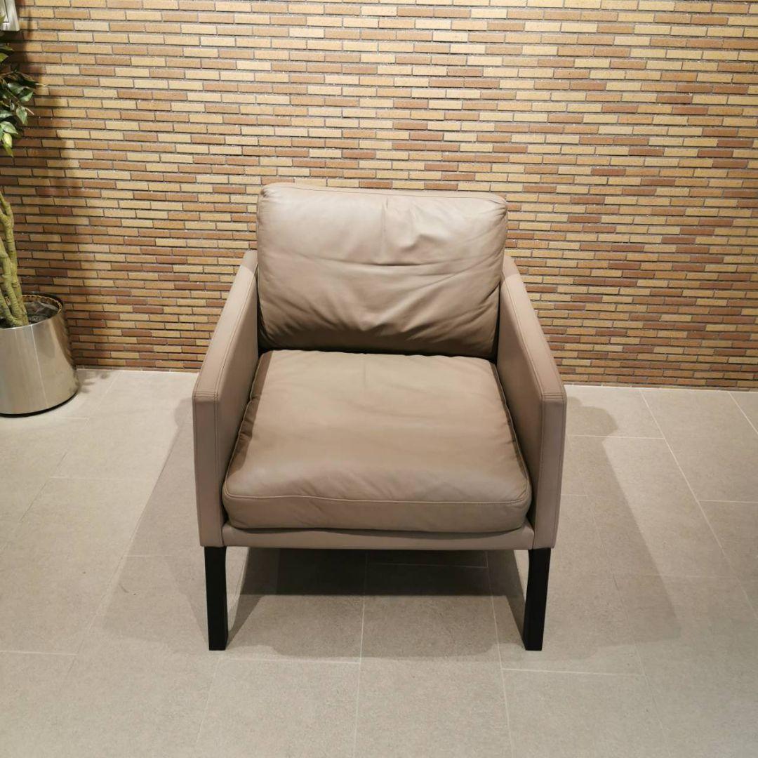 ◇BoConcept　総革　Monte/モンテ　ラウンジチェア　｜　1Pソファ