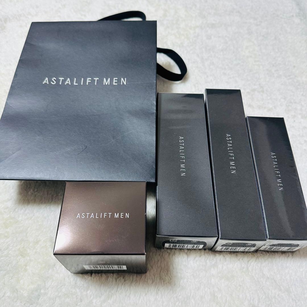 【ASTALIFT MEN】 洗顔 化粧水 乳液 先行美容液 セット 新品未使用