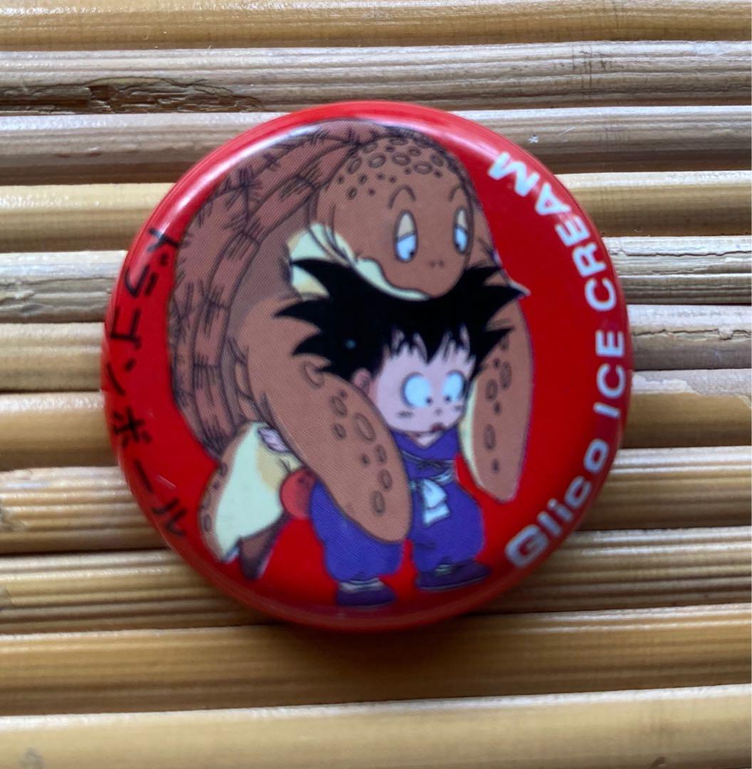 当時物 グリコアイスクリーム ドラゴンボール 缶バッジ まとめ 昭和
