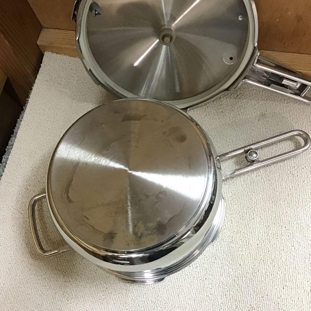 タッパーウエア ステンレス圧力鍋 5L