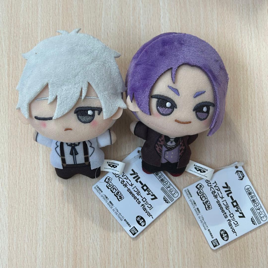 ブルーロック ちびぐるみ ナムコ sweets flavor 凪誠士郎 御影玲王
