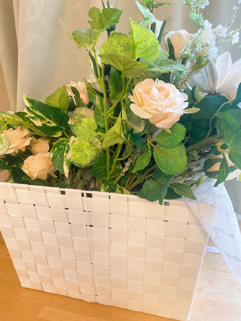 ✴︎豪華春のフラワーアレンジ✴︎フラワーリース 春リース 玄関リース