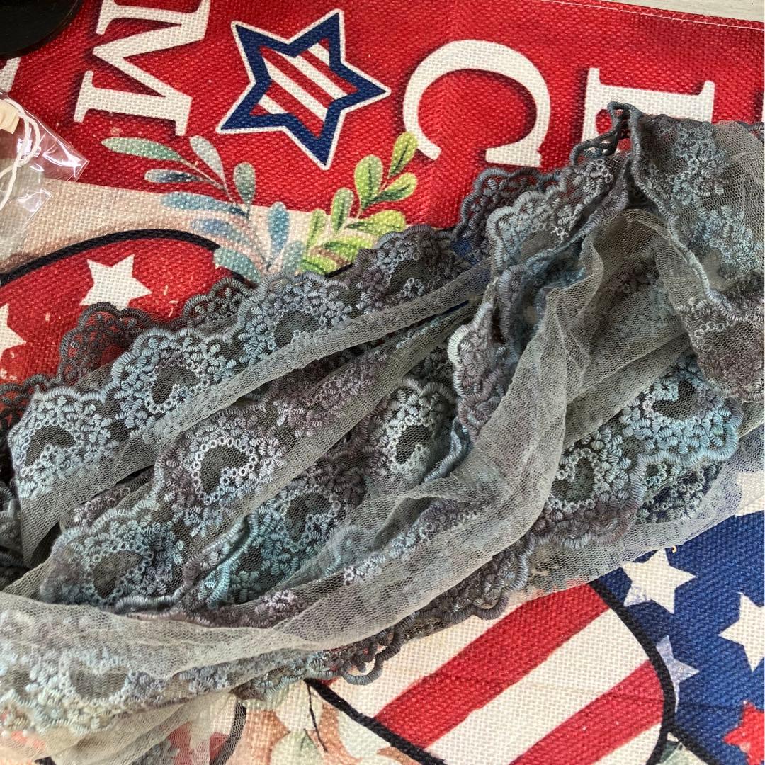 アンティークレース さゆり染め