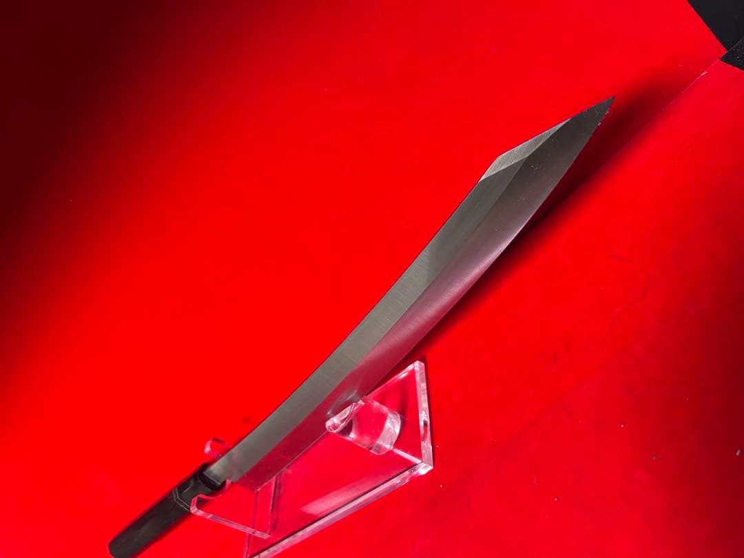 包丁　剣型切付　尺ニ　磨き仕上げ　切味抜群　箱付　未使用品