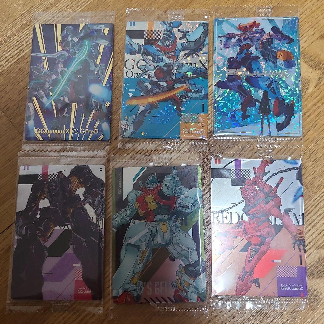 機動戦士ガンダム ジークアクス カードウエハース 6種 - メルカリ