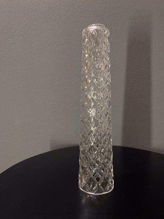 アンティーク ビンテージ 30s 40sダイヤ シャンデリア照明 フラワーベース