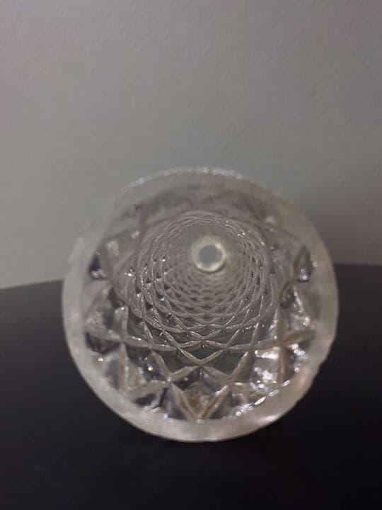 アンティーク ビンテージ 30s 40sダイヤ シャンデリア照明 フラワーベース