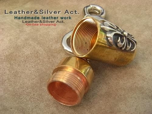 携帯灰皿　真鍮キーホルダー　携帯灰皿 電子　タバコケース ナスカン紙タバコ