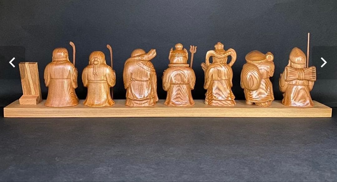 屋久杉 長寿の銘木 七福神