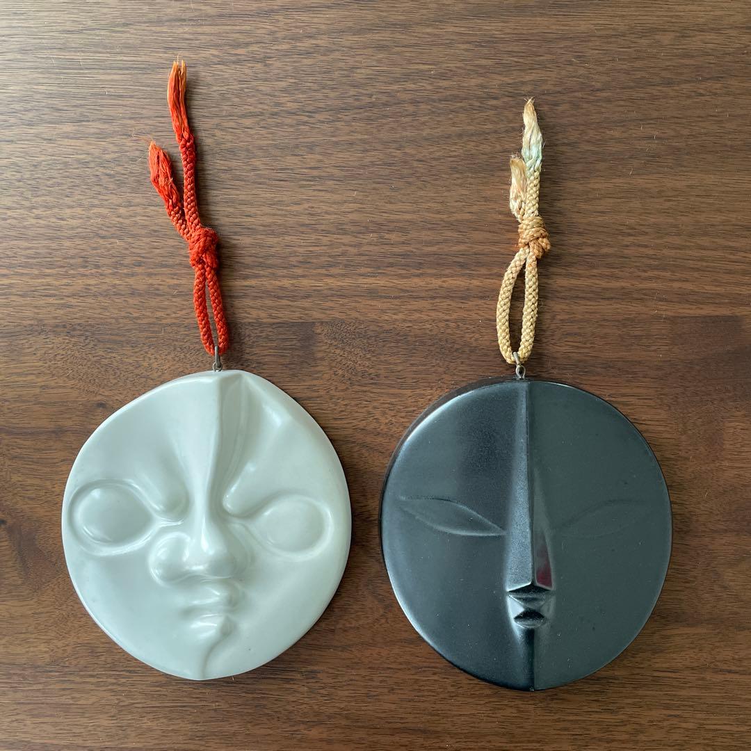 大阪万博記念 岡本太郎作「太陽の顔」のレリーフ 2点セット - メルカリ