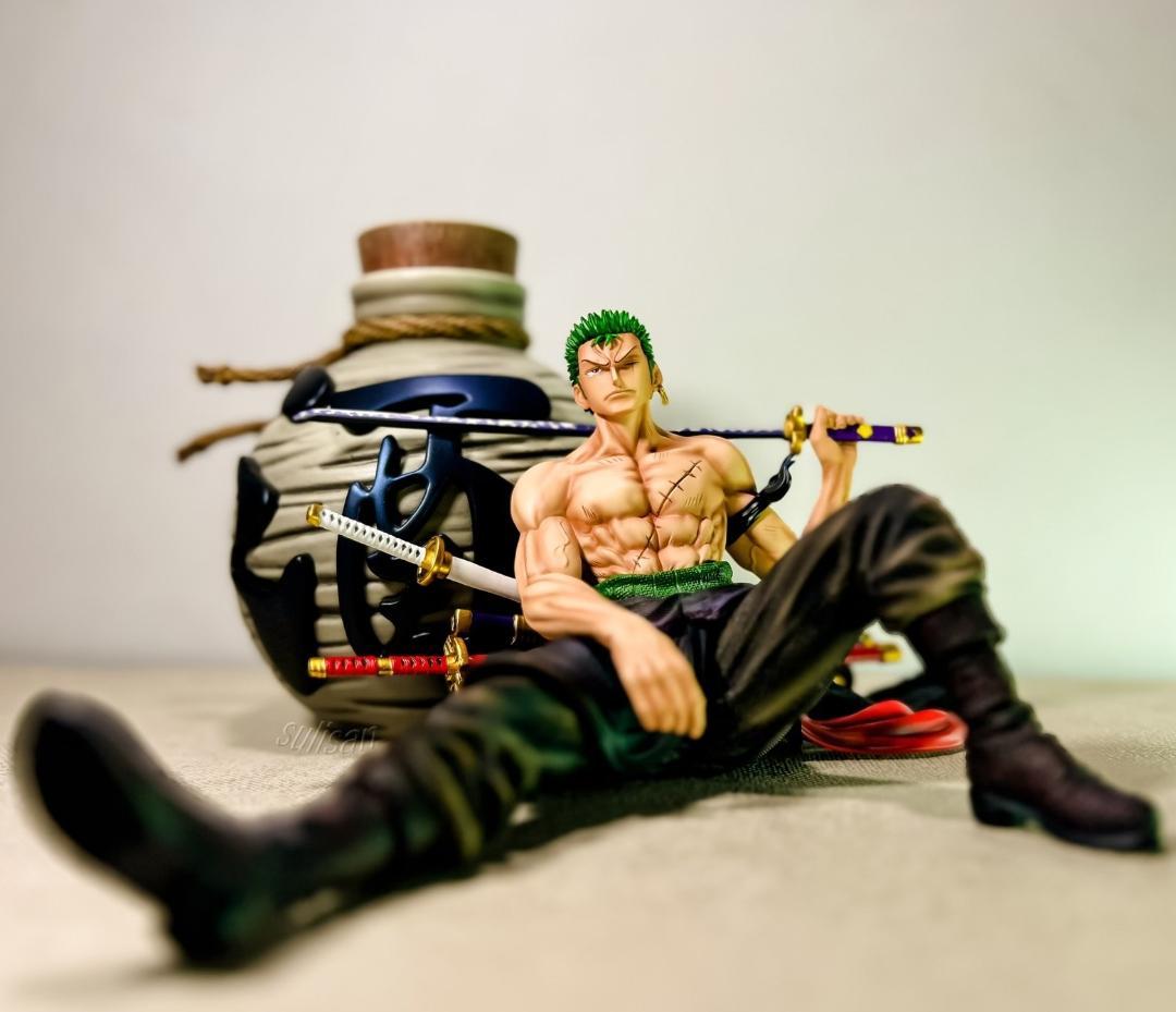 ワンピース ロロノア・ゾロ 酒 フィギュア ガレージキット 1/8スケール