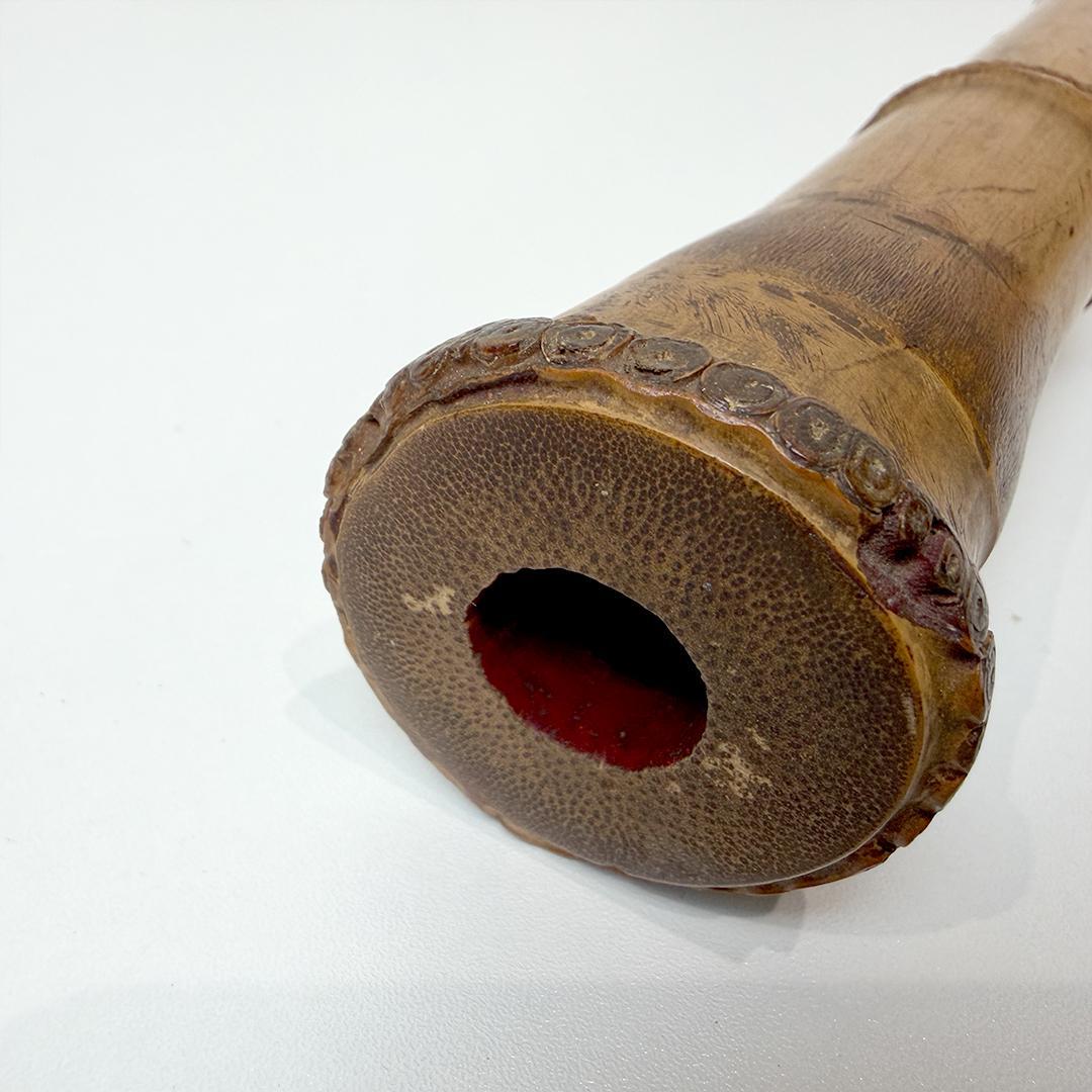 尺八 2尺1寸 65cm 和楽器 延べ管 都山流 ヴィンテージ 工芸品