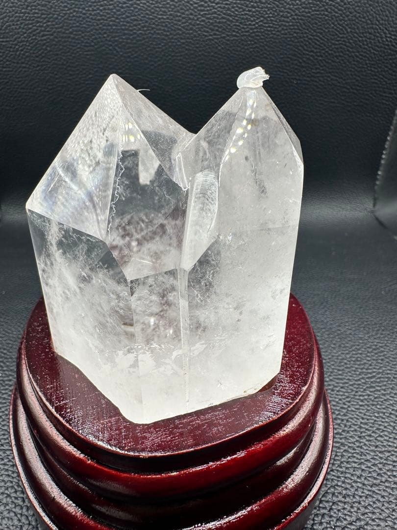 水晶 双子 ポイント 超美品！ 627