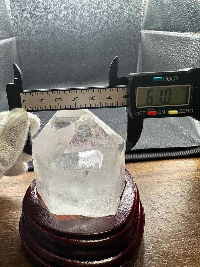 水晶 双子 ポイント 超美品！ 627