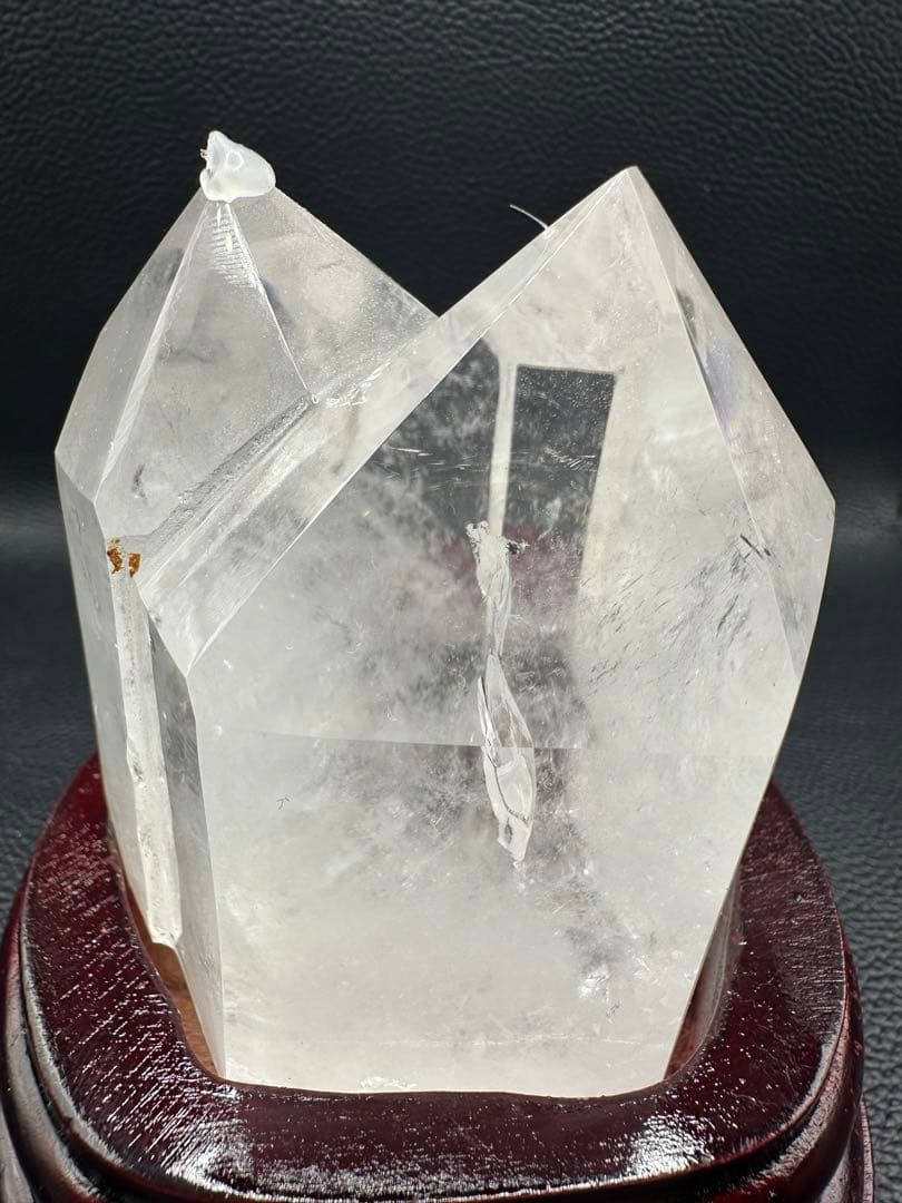 水晶 双子 ポイント 超美品！ 627