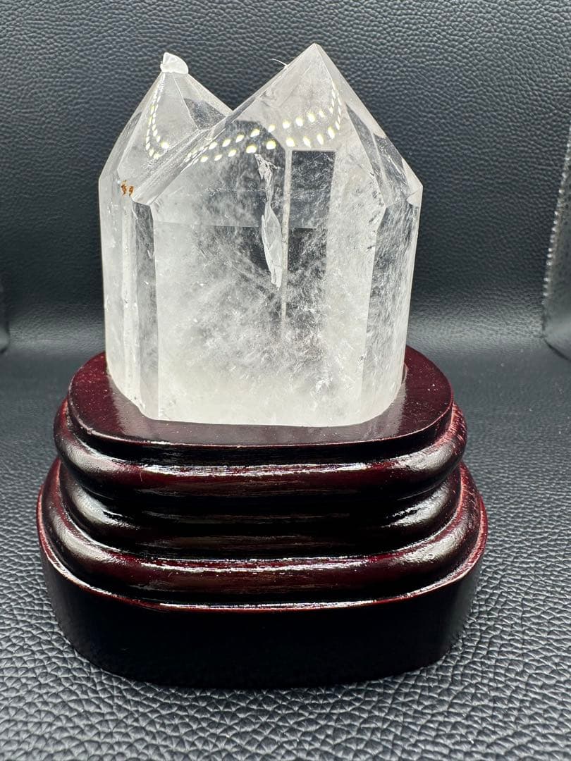 水晶 双子 ポイント 超美品！ 627