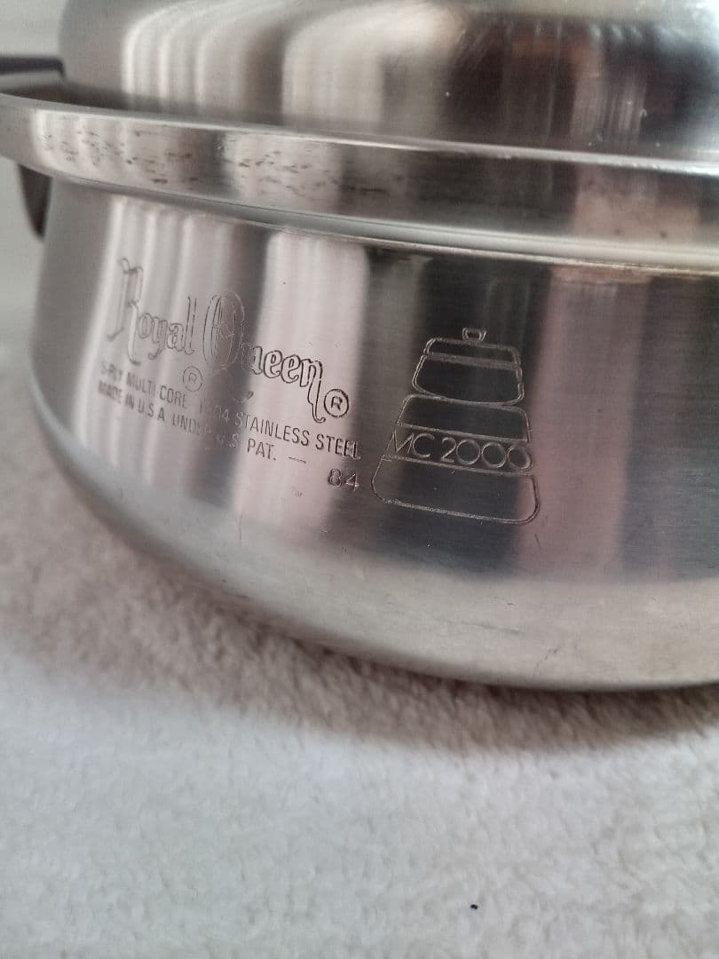 ロイヤルクイーン Queen MC 2000 両手鍋 中型