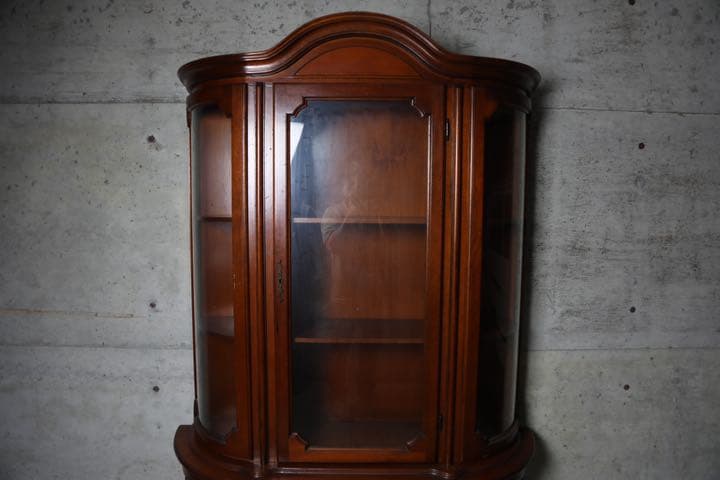 イタリア最高級家具 キャビネット ガラスケース ショーケース 飾棚 ヴィンテージ