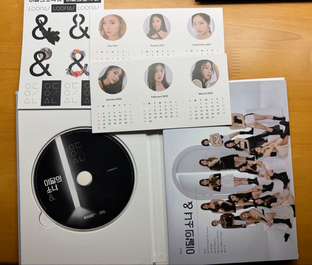 LOONA Olivia Hye オリビアへ [&] アルバム トレカ セット - メルカリ