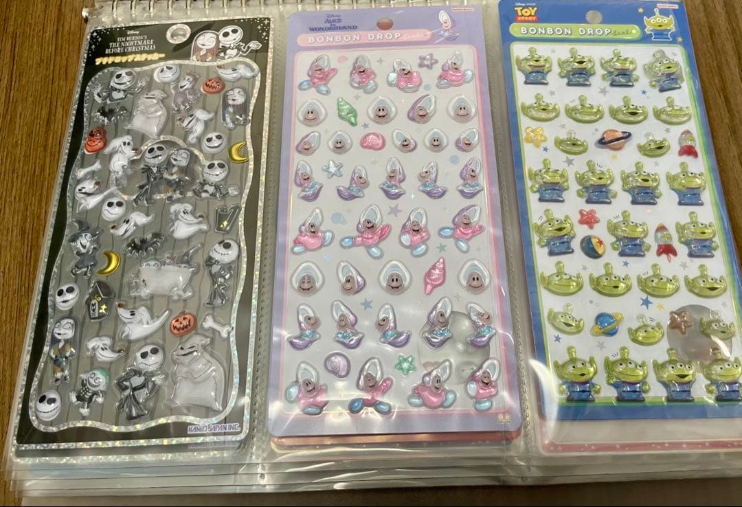 正規品 ボンボンドロップシール うるちゅるポップシール おはじきシール 30枚