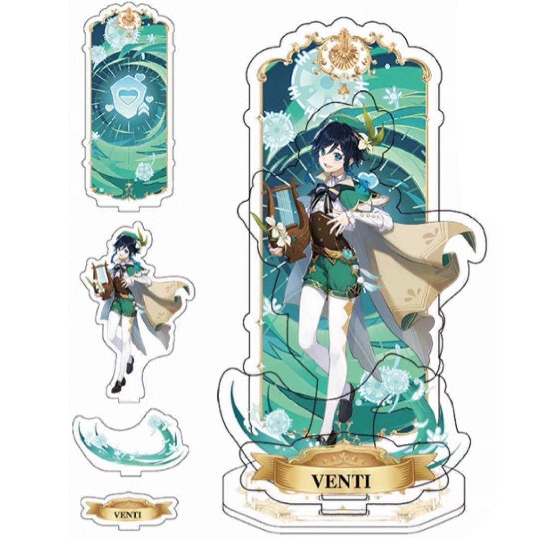 原神】ウェンティ 4重 立体アクリルスタンド - メルカリ