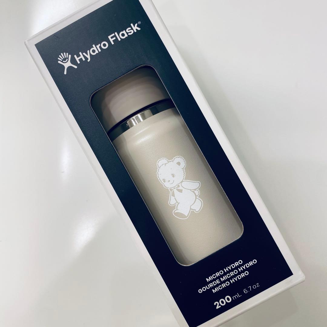 《完売》ファミリア　ハイドロフラスク　ステンレスボトル　200ml ベージュ