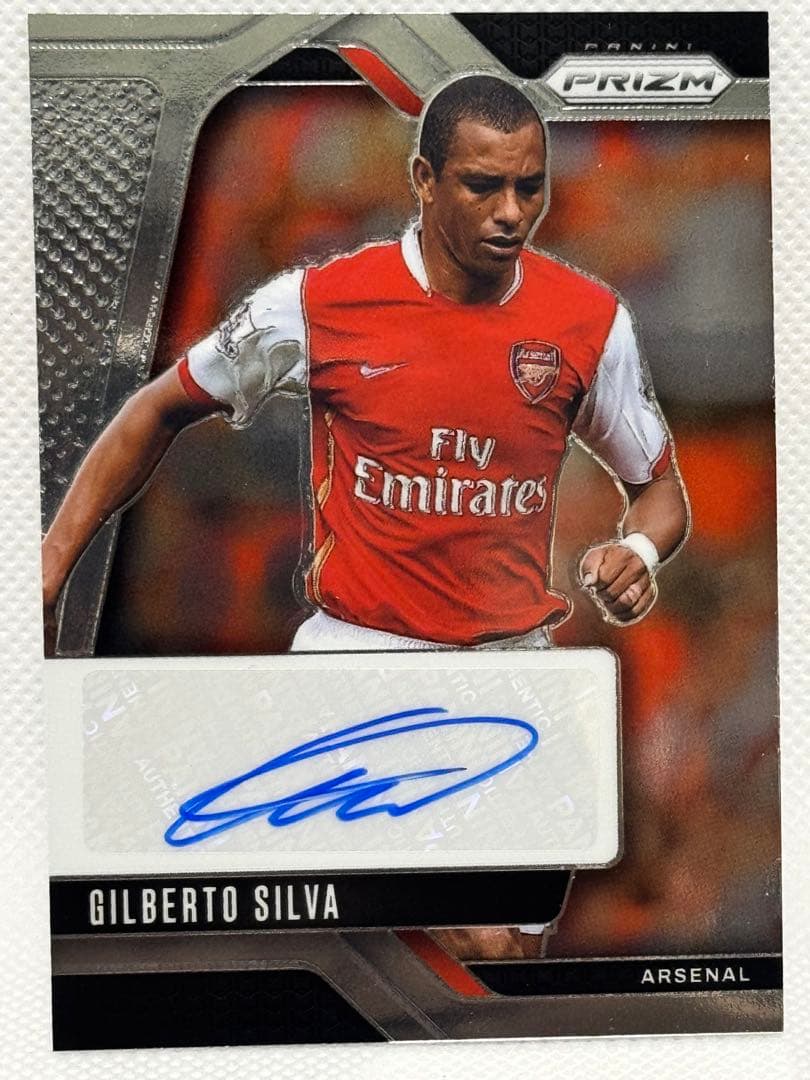 ジウベルト・シウバ（元ブラジル代表・アーセナル）直筆サイン入り