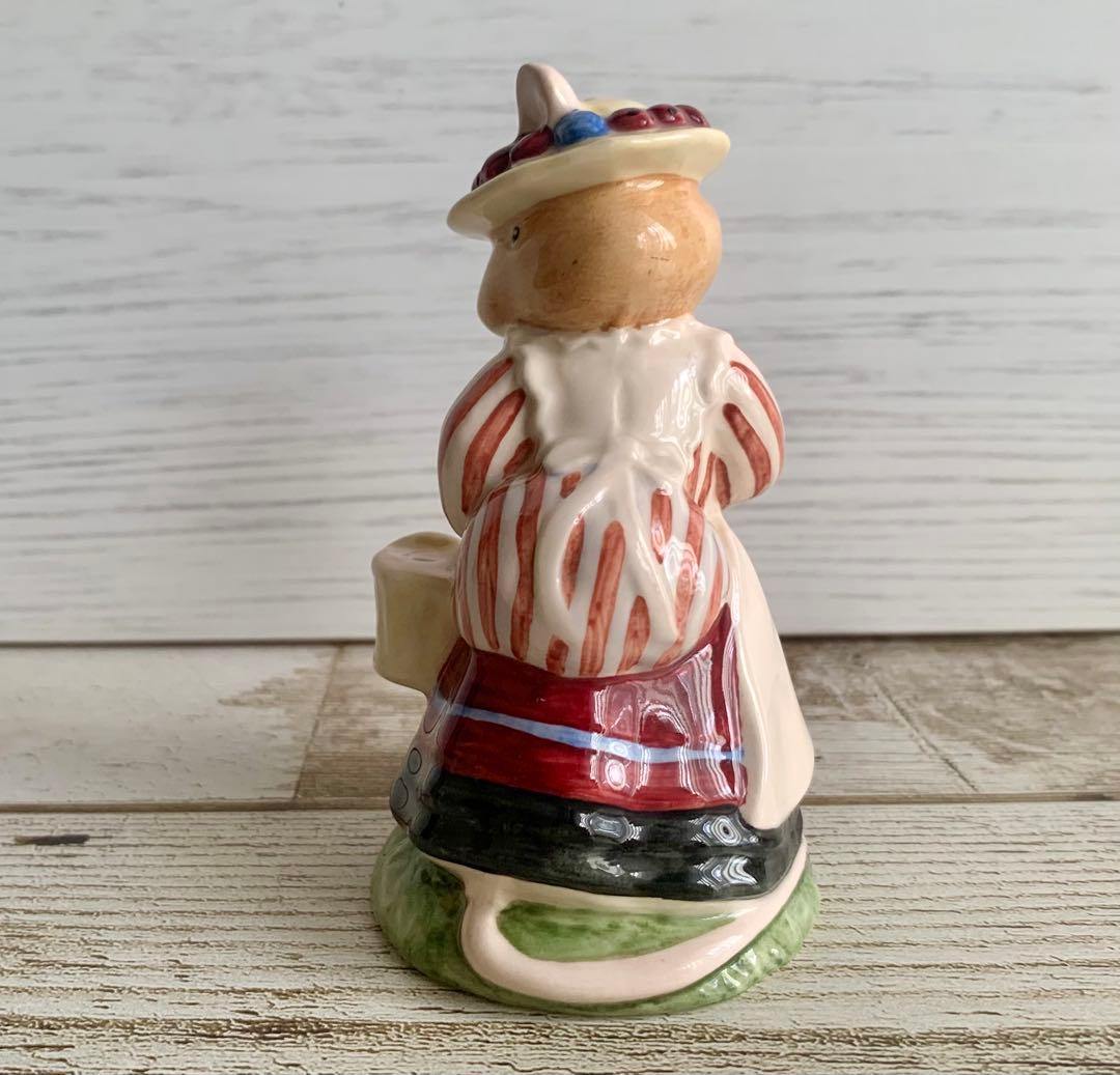 もりねずみだんしゃく夫妻 フィギュリン ブランブリーヘッジ 置物