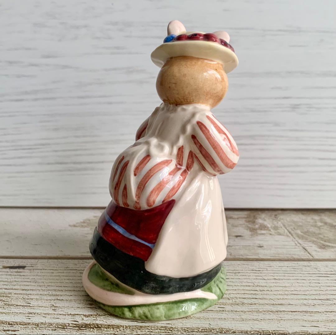 もりねずみだんしゃく夫妻 フィギュリン ブランブリーヘッジ 置物